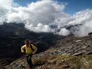 MONTE GRABIASCA (2705 m.) , alla croce dell’anticima e all’ometto della cima il 3 ottobre 2012  - FOTOGALLERY